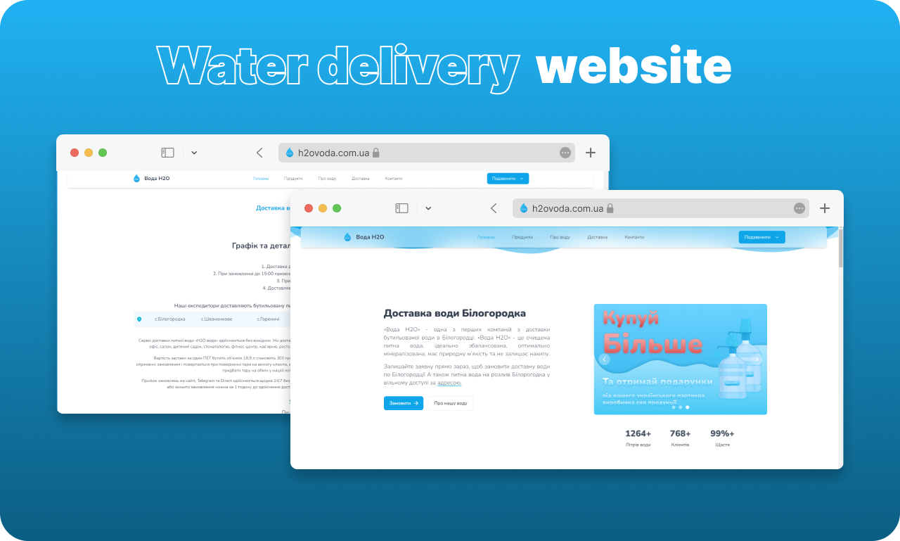 Water delivery site 1.0